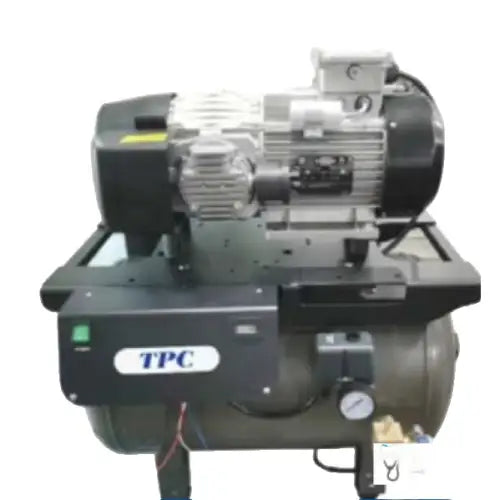 TPC Dental DC8112 Superb Air Oil-Less Air Compressor, 1 x 1.0 HP motor, 10 Gal., 2 User (110V/60Hz) 5 year warranty.