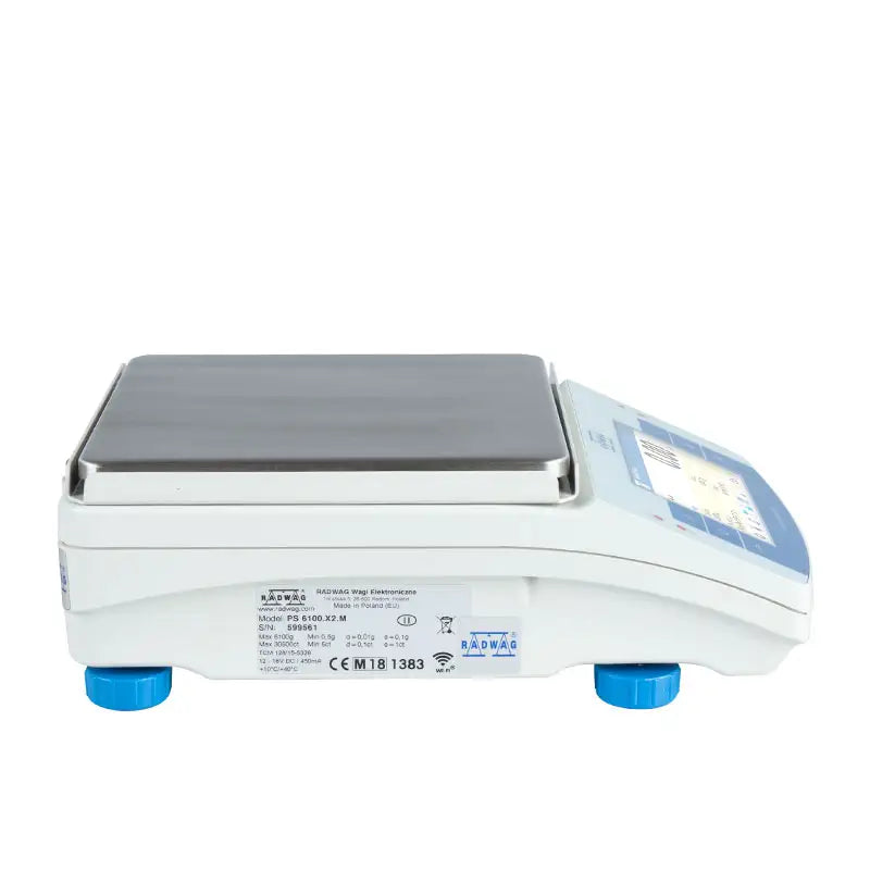Radwag PS 8100.X2.M NTEP Precision Balances, 8100 g Capacity, 0.005 g Readability