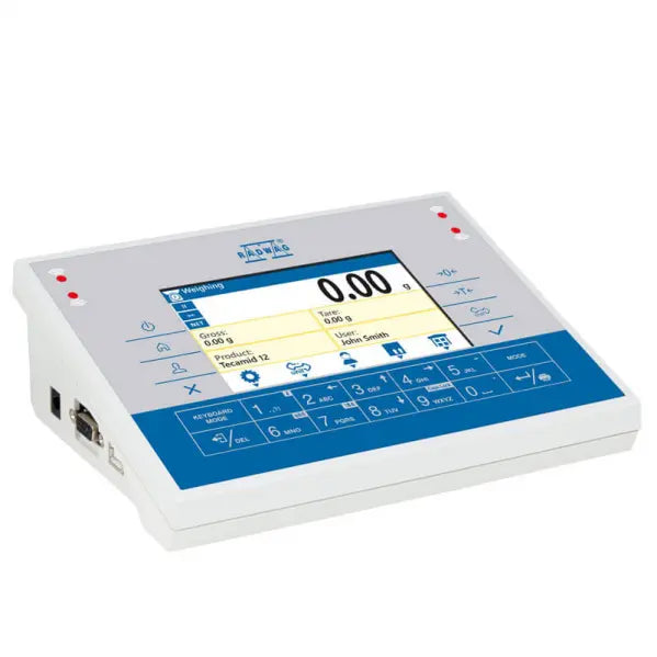 Radwag PUE C32.A Terminal (with accumulator) - ABS plastic, 5" color display, 22-key membrane keypad