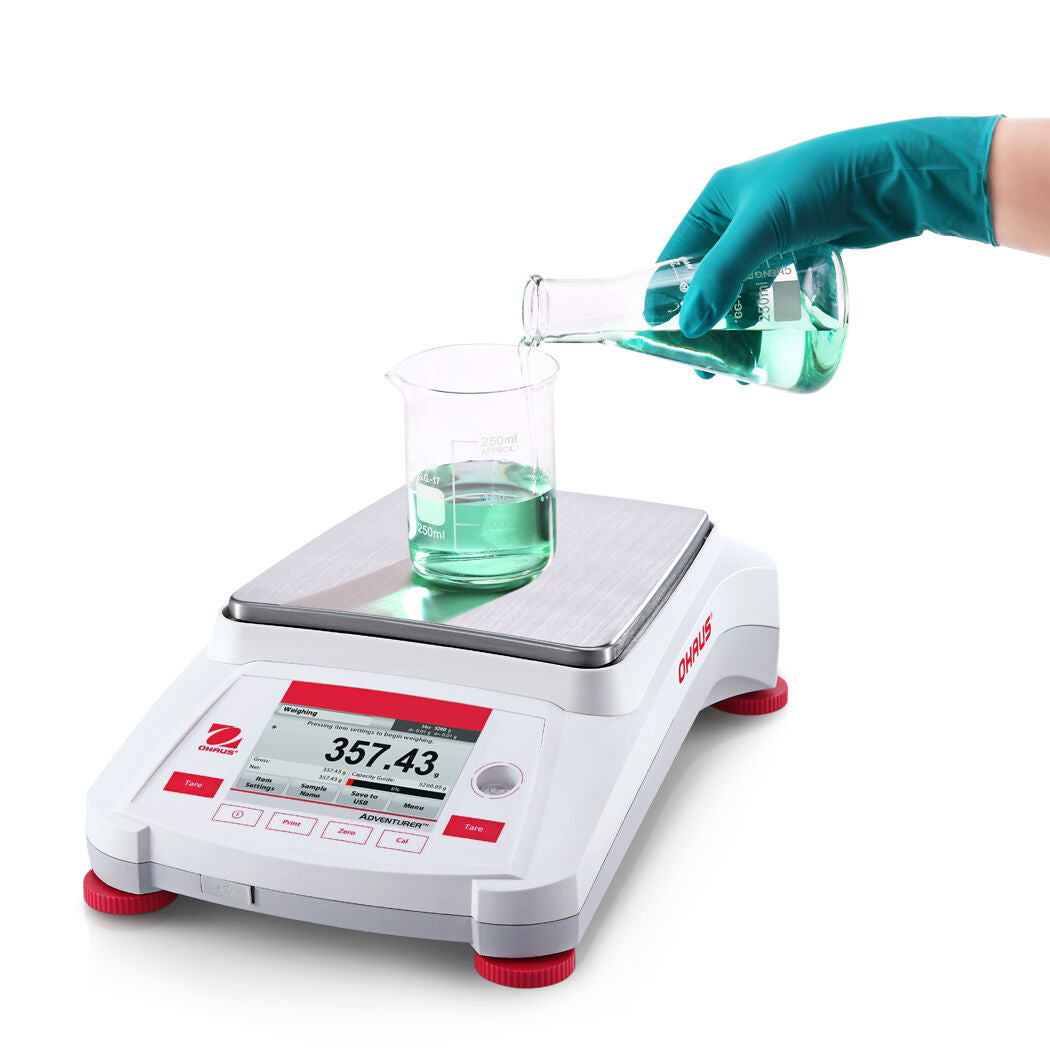 Ohaus 30100614 AX2202-E Adventurer AX Precision Balance with External Calibration 2200 x 0.01 g