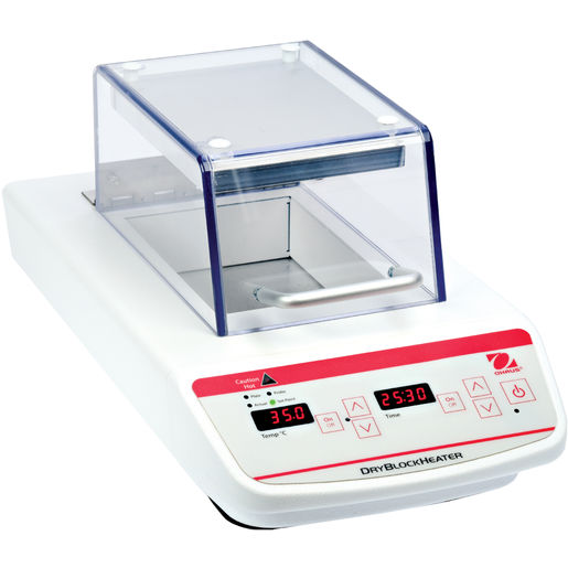 Ohaus 30392101 HB2DGHL Digital Dry Block Heater with Heated Lid - 2 Block / Ambient +5°C to 100°C