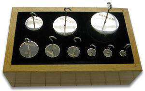 OHAUS ASTM Class 6 Weights - Hooked Weight Set, 1kg-10g ,Stainless Steel with Warranty