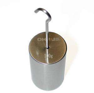 OHAUS ASTM Class 6 Weights - Hooked Individual Weights 100g , Stainless Steel with Warranty