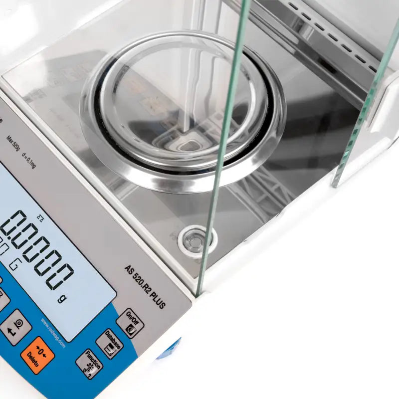 Radwag AS 520.R2 PLUS Analytical Balance, 520 g x 0.1 mg