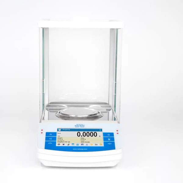 Radwag AS 310.X2 PLUS Analytical Balance, 310 g x 0.1 mg, Internal Calibration