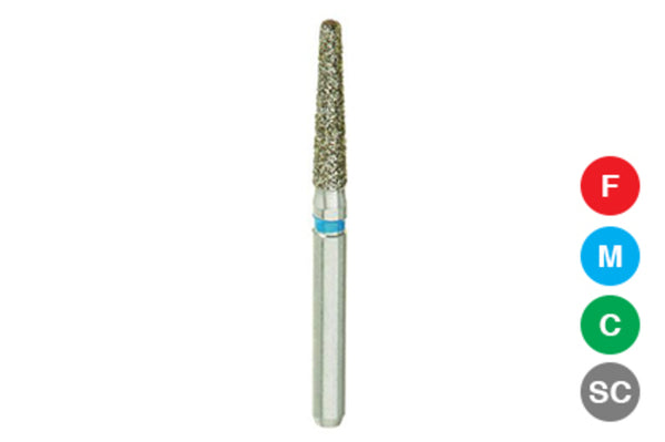 Beyes BR-1001 856/016-M Round End Taper 10 Pieces