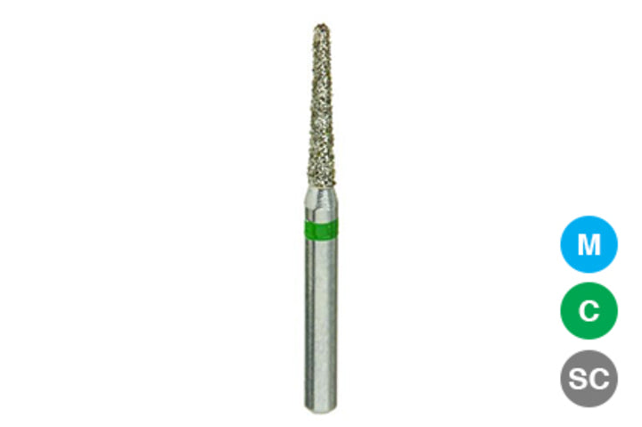 Beyes BR-1003 856/016-SC Round End Taper 10 Pieces