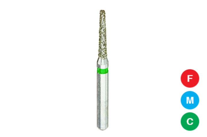 Beyes BR-1004 856/016-F Round End Taper 10 Pieces
