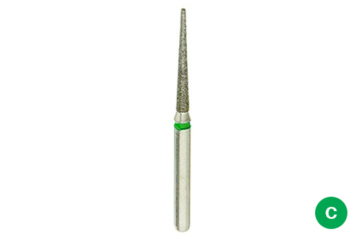 Beyes BR-1017 848/012-C Flat End Taper 10 Pieces