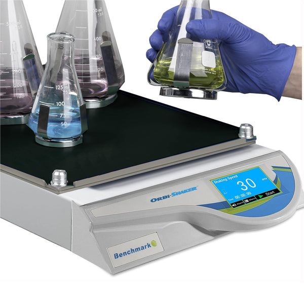 Benchmark BT3001 Orbi-Shaker with rubber mat platform (13"x12") - Ramo Trading