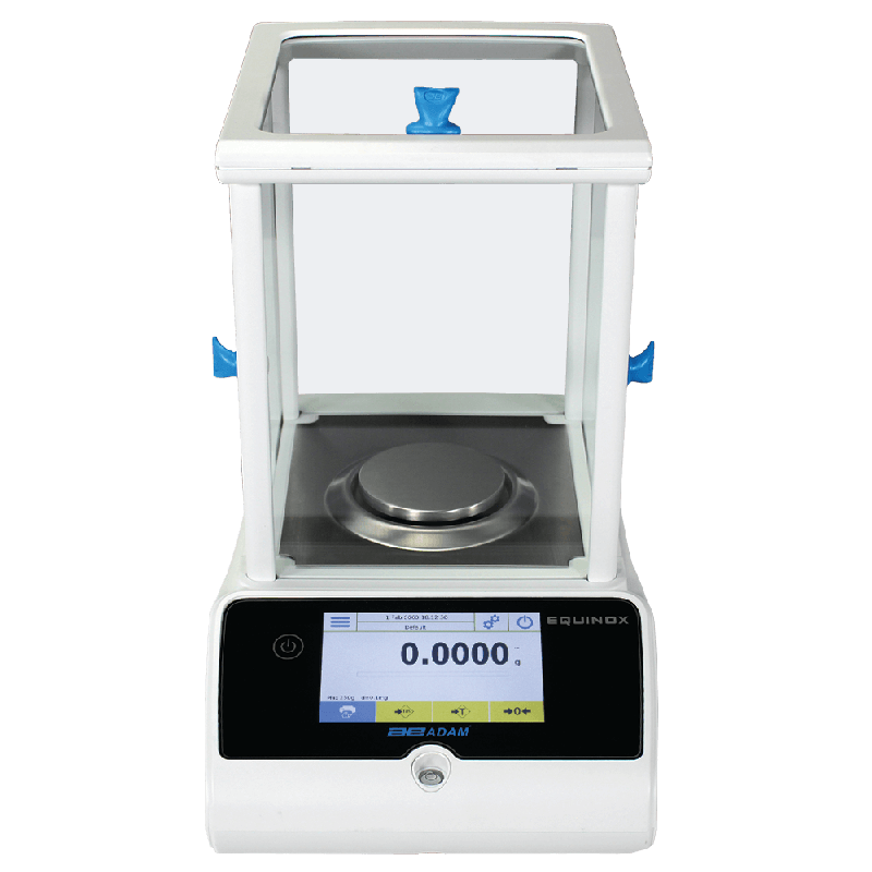 ADAM EQUIPMENT EAB 124E EQUINOX ANALYTICAL BALANCE, 120 G X 0.1 MG