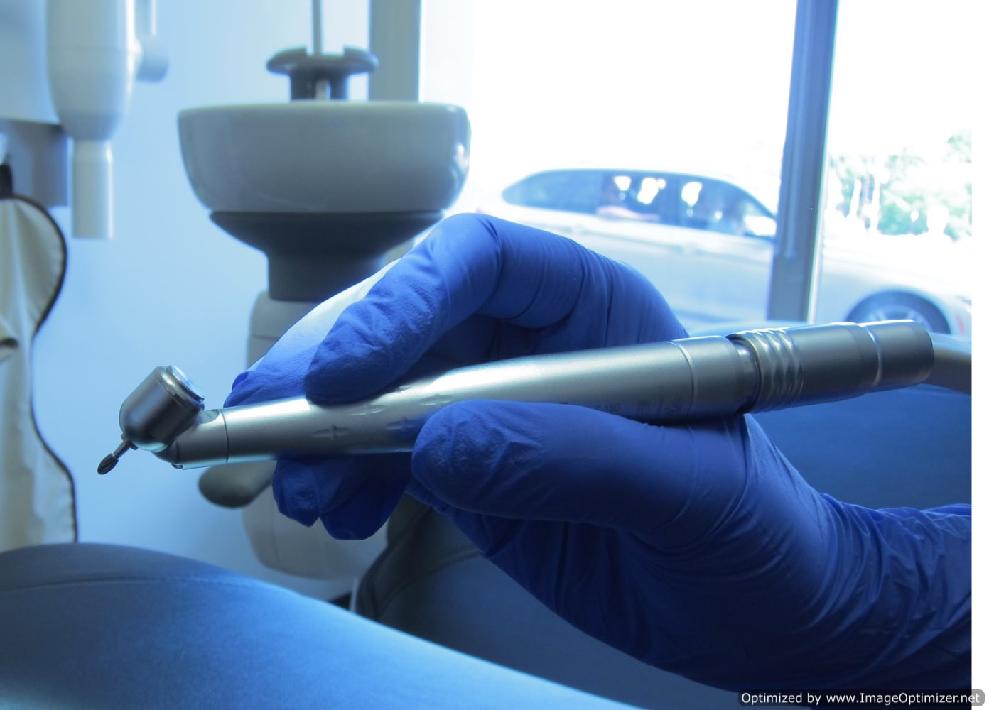 Flight Dental System F-160 Flight Bold E-Generator Surgical Highspeed LED Handpiece - 4 Hole Handpiece - 45 degree Standard Head