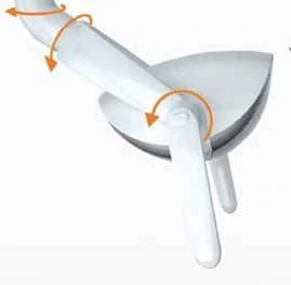 Flight Dental System LP-2140 40" Light Post for 2" Post bracket (Fit only Flight Lights)