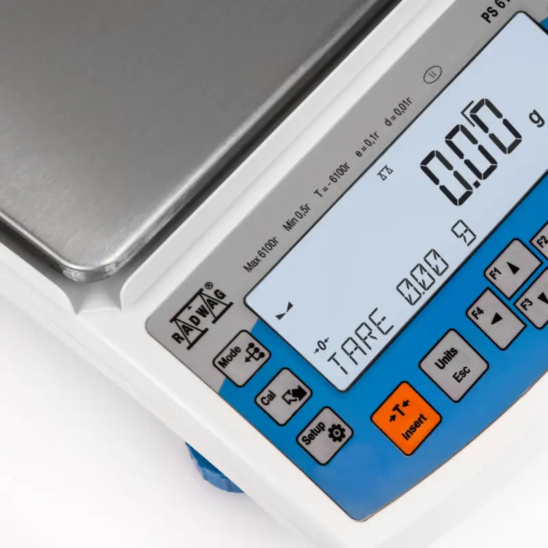 RADWAG PS 10100.R2.M Precision Balance 10.1 kg x 0.01 g with LCD Display