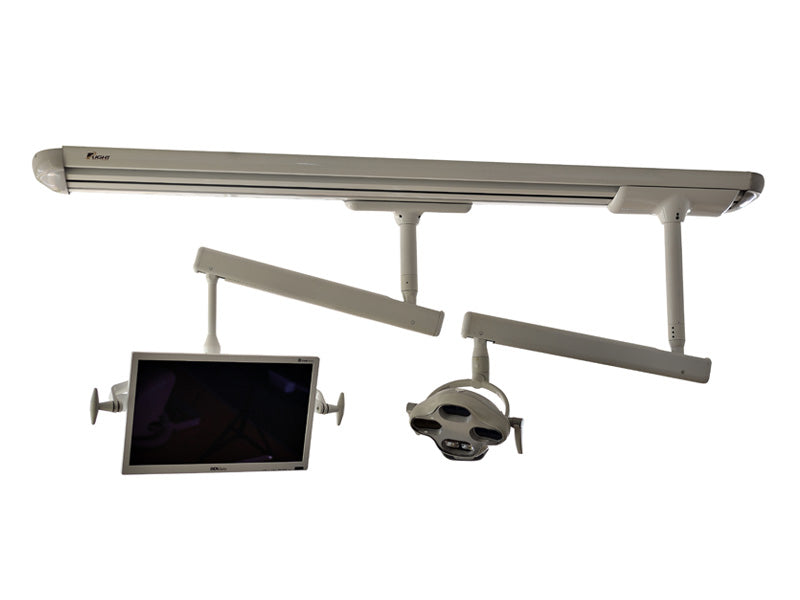 Flight Dental System TL-1006T Flight Torch LED Dual Track Mount Light (Light and Monitor Mount Only)
