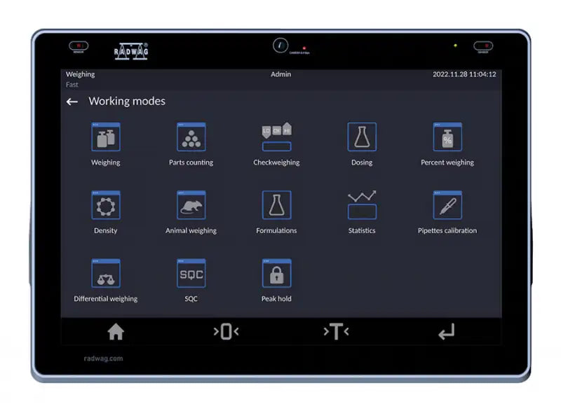 Radwag XA 220.5Y.A Analytical balances ELLIPSIS 5Y SERIES -  3 Yrs-Warranty