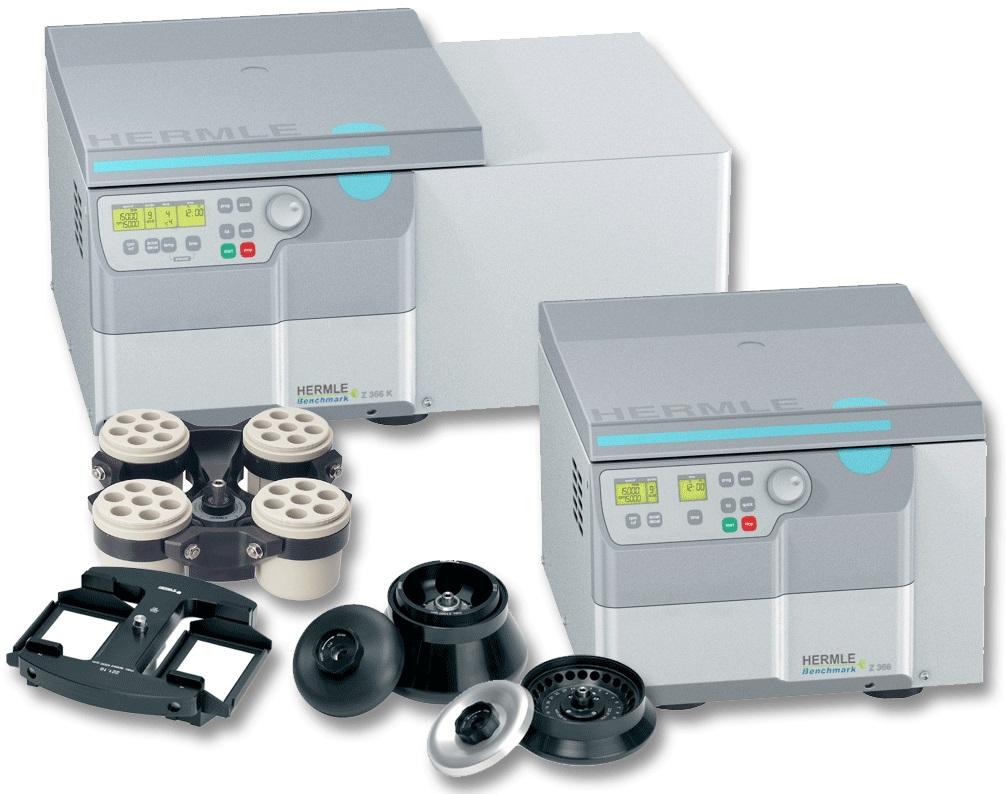 Benchmark Scientific Z366-E Hermle Universal Mid-Range-Capacity Centrifuge (No Rotor), 230V