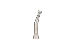 Flight Dental Systems F-DE41 Contra Angle , No Water Spray, Latch Head Push Button, One Piece Handpiece, Stainless Steel Body
