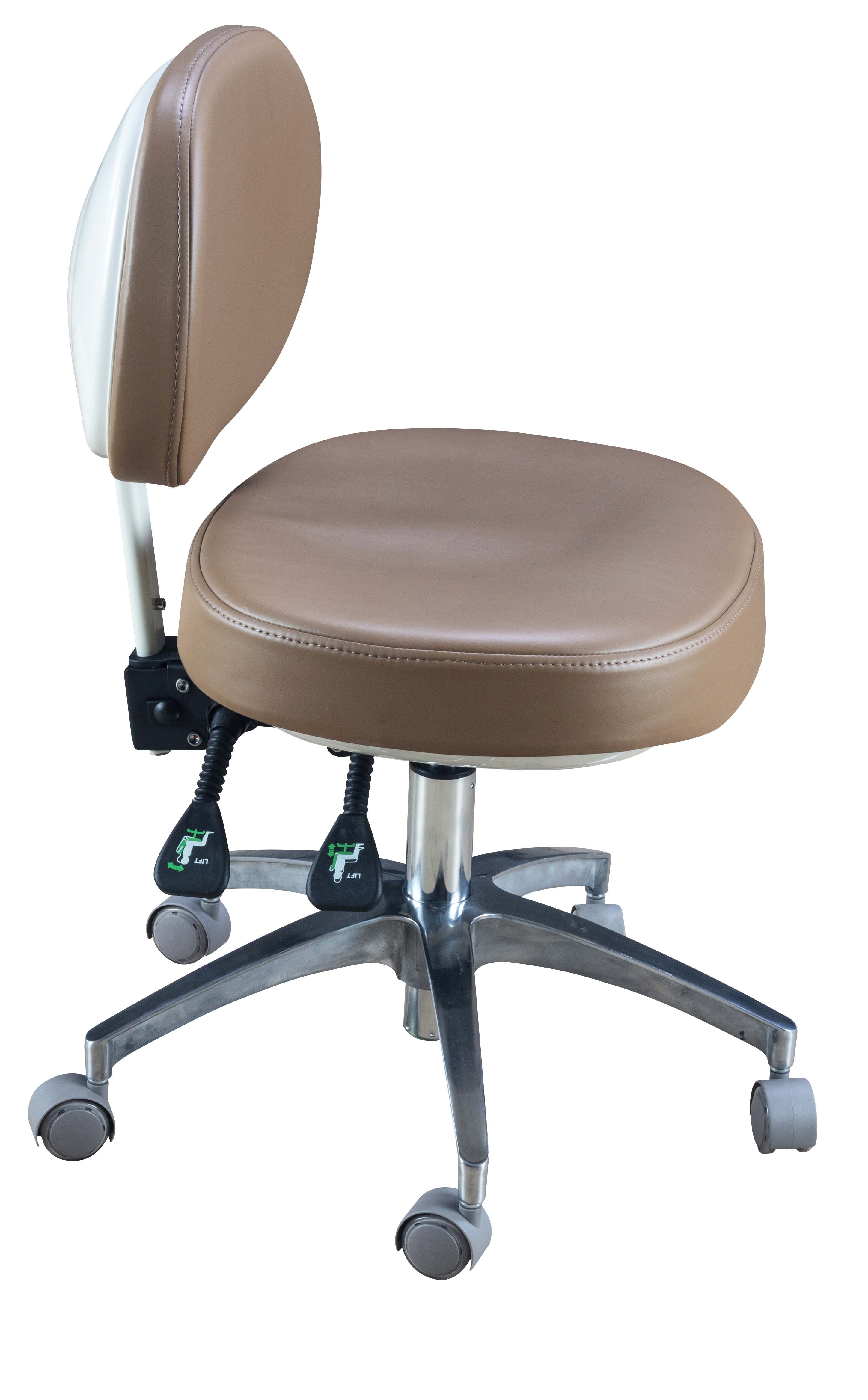 Flight Dental System FSDOC-600 Deluxe Doctors Stool - with Warranty