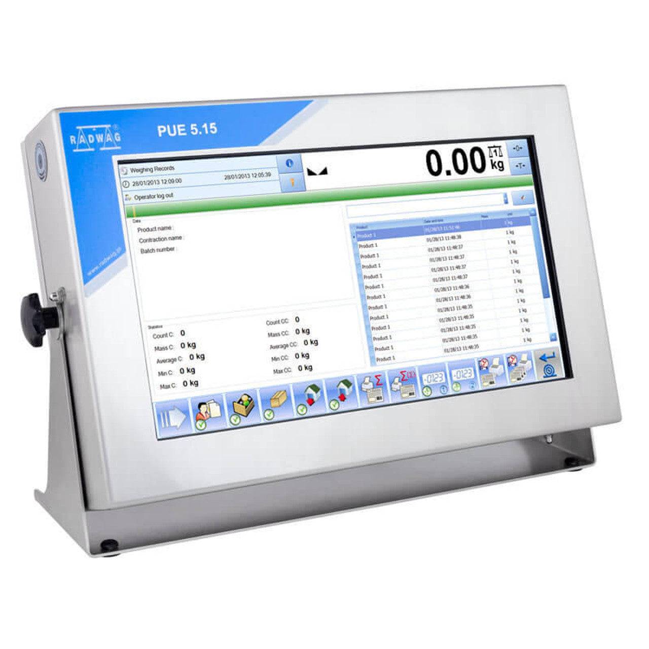 RADWAG PUE 5.19R/P (panel version) terminal - 19" resistive touch screen technology