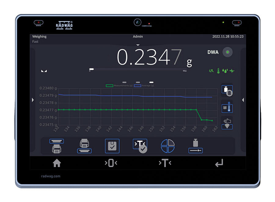 Radwag MA 50/1.5Y.IC ELLIPSIS 5Y SERIES Moistures Analyzers with Internal Adjustment