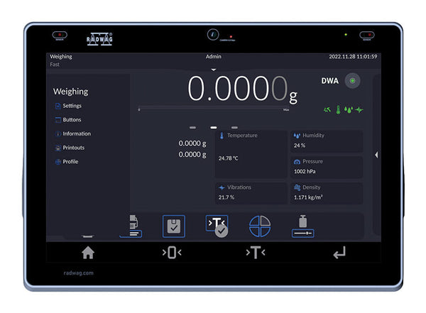 Radwag MA 50/1.5Y.IC ELLIPSIS 5Y SERIES Moistures Analyzers with Internal Adjustment