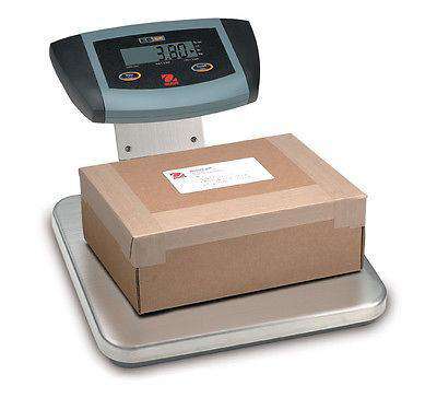 OHAUS ES50R 110lb 0.05lb MULTIPURPOSE LOW PROFILE SHIPPING SCALE 2YWRRNTY