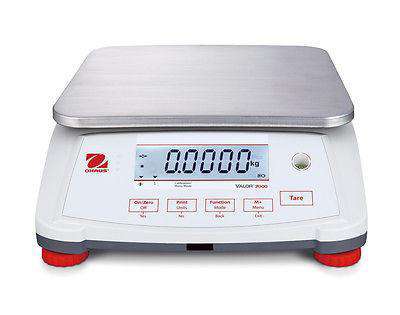 Ohaus V71P15T Valor 7000 Compact Bench Scale 30 lb Food Scale with Warranty