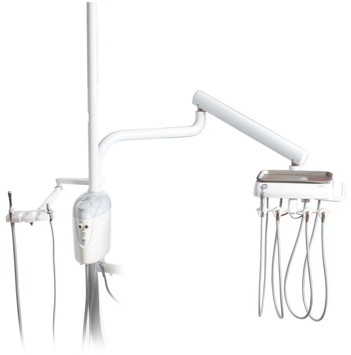 TPC Dental 2000 Mirage Chair Mounted Delivery System W/Cuspidor and Warranty