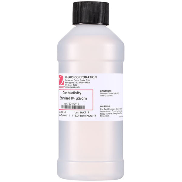 Ohaus 30100442 Conductivity standard solution 84 µs/cm, 250ml