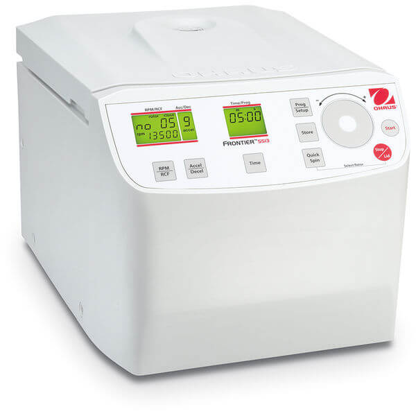 Ohaus 30393189 FC5707+R05 Frontier 5000 Multi Benchtop Centrifuge, 100-230V, 8 x 15 ml, 200 rpm – 6,800 rpm