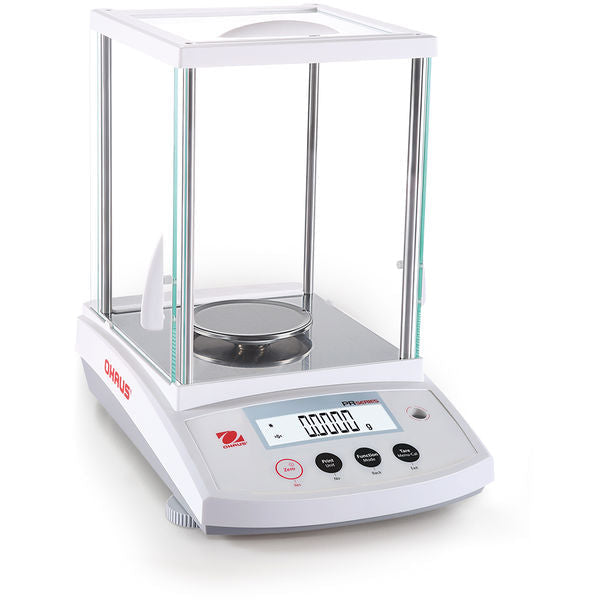 Ohaus 30529066 PR124/E - Analytical Balance with External Calibration 120 g x 0.1 mg