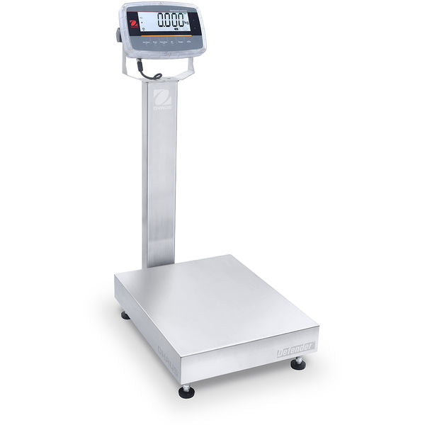 Ohaus i-D61PW50K1L7 Defender 6000 50 kg (100 lb) Capacity, 5 g (0.01 lb) Readability, Washdown Bench Scale