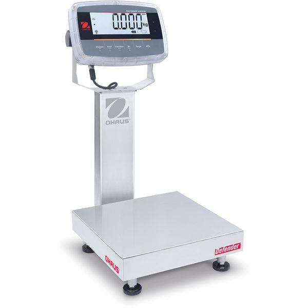 Ohaus i-D61PW12WQR6 Defender 6000 12.5 kg (25 lb) Capacity, 0.5 g (0.001 lb) Readability, Hybrid Bench Scale