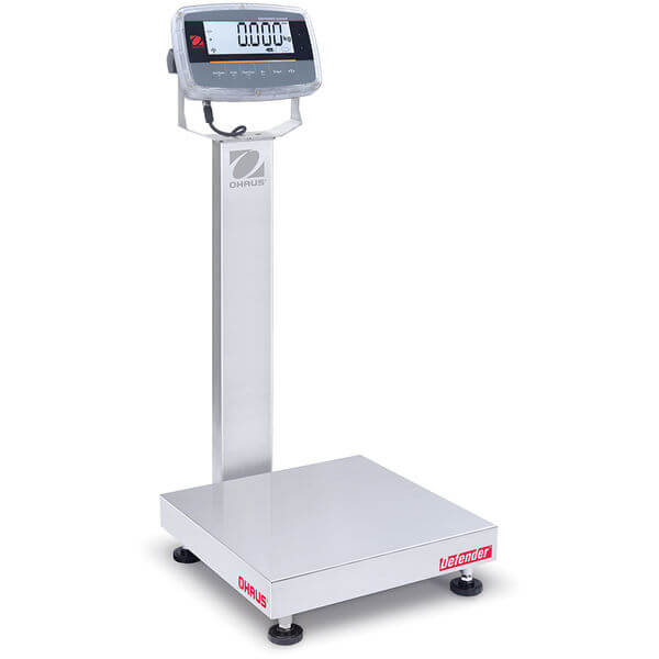 Ohaus i-D61PW25WQL7 Defender 6000 25 kg (50 lb) Capacity, 1 g (0.002 lb) Readability, Hybrid Bench Scale