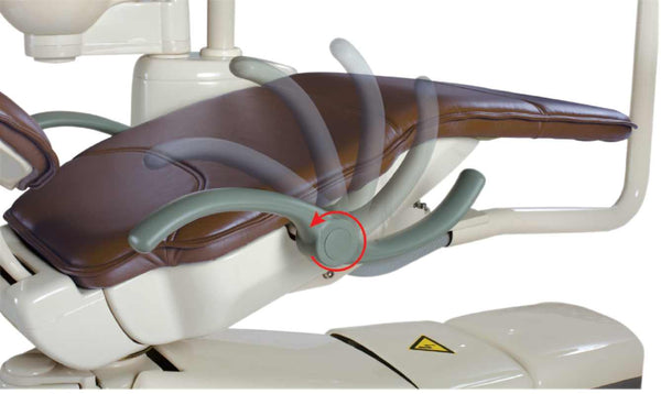 Flight Dental System A12HP-100 Flight A12H Traditional Operatory Systems - Hydraulic Patient chair