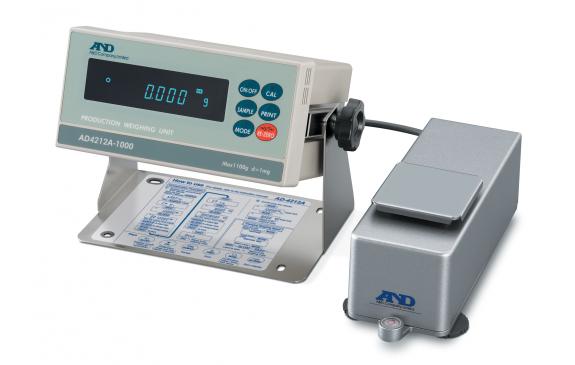 A&D Weighing AD-4212B-201 210 g X 0.1 mg with RS-232C with 304 SS Weighing Sensor