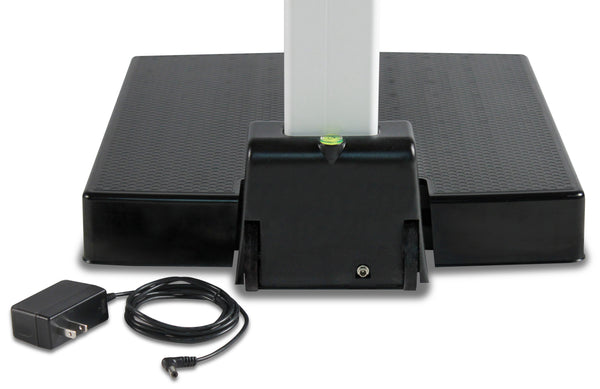 Detecto Apex-SH-C-AC Digital Clinical Scale with Sonar Height Rods 600lb x 0.2lb / 300kg x 0.1kg, BT/WiFi, AC Adapter