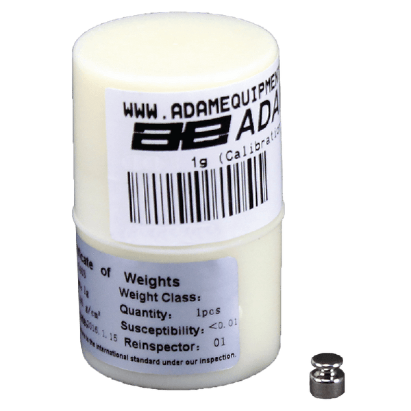 Adam Equipment ASTM 3 - 1g Calibration Weights; Class 3