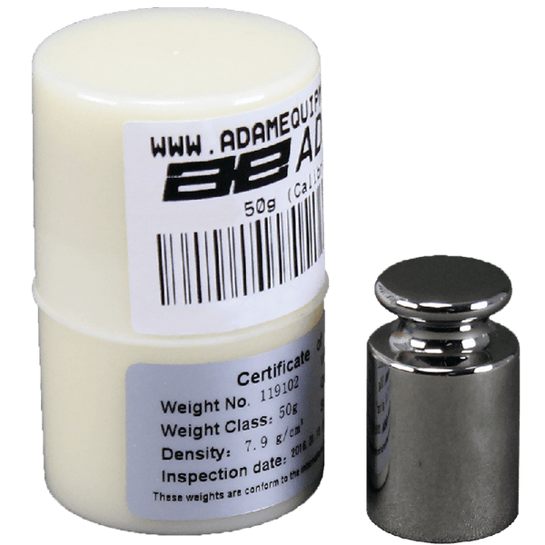 Adam Equipment ASTM 1 - 50g Calibration Weights / Weight Sets; Class 1