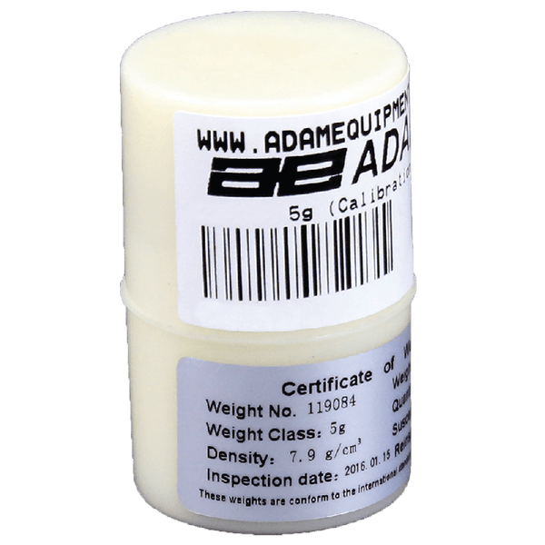 Adam Equipment ASTM 2 -5g ASTM Weights - 6 Month Warranty