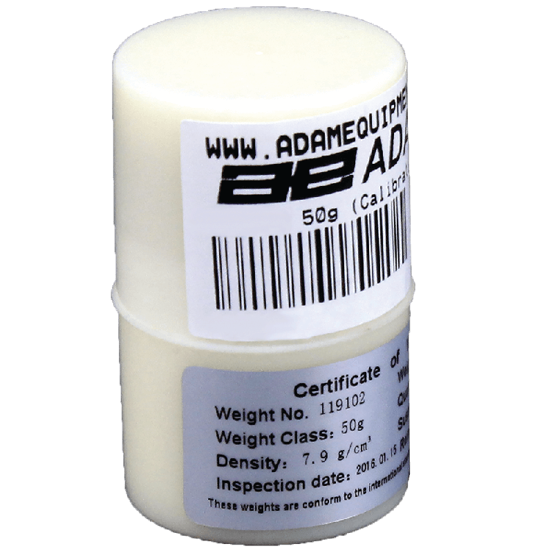 Adam Equipment ASTM 2 - 50g Calibration Weights / Weight Sets; Class 2