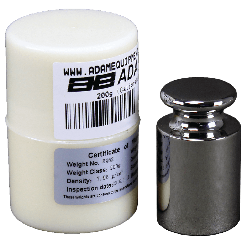 Adam Equipment ASTM 3 - 200g Calibration Weights; Class 3