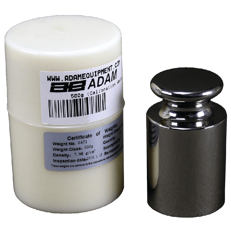 Adam Equipment ASTM 3 - 500g Calibration Weights; Class 3