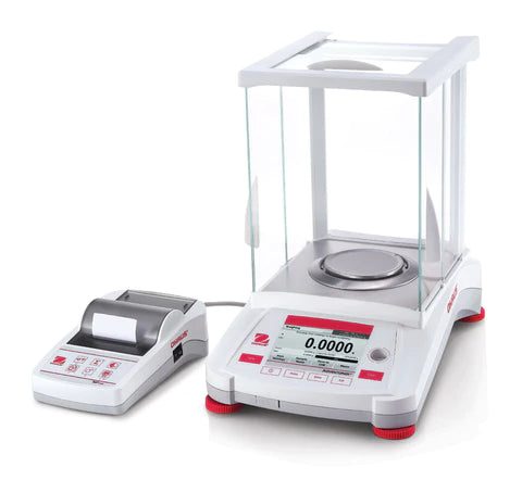 Ohaus 30100602 AX224 Adventurer AX Analytical Balance with Internal Calibration 220 g x 0.1 mg