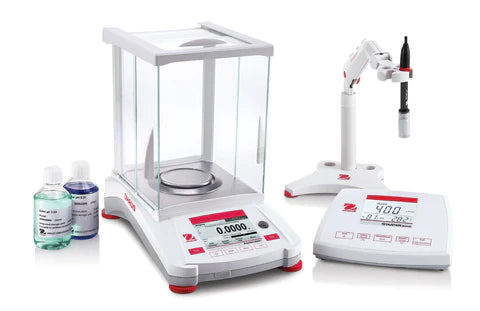 Ohaus 30100602 AX224 Adventurer AX Analytical Balance with Internal Calibration 220 g x 0.1 mg