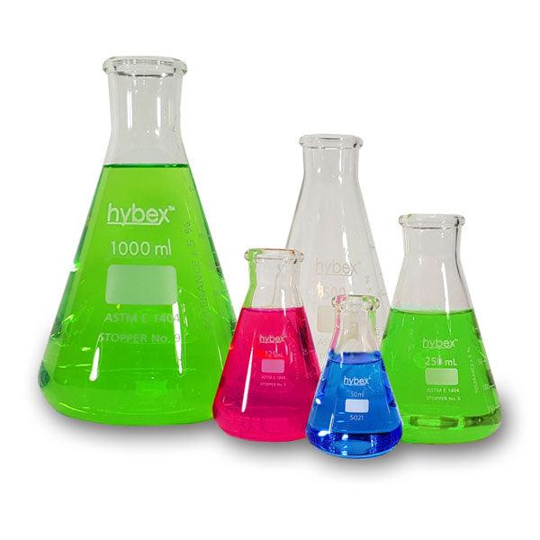 Benchmark B3110-1000 Hybex Erlenmeyer Flask, 1000ml, Case of 6