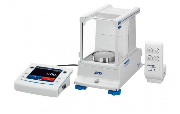 A&D BA-6DTE 2.1 g x 0.001 mg / 6.2 g x 0.01 mg with touch screen display, external ionizer and automatic doors