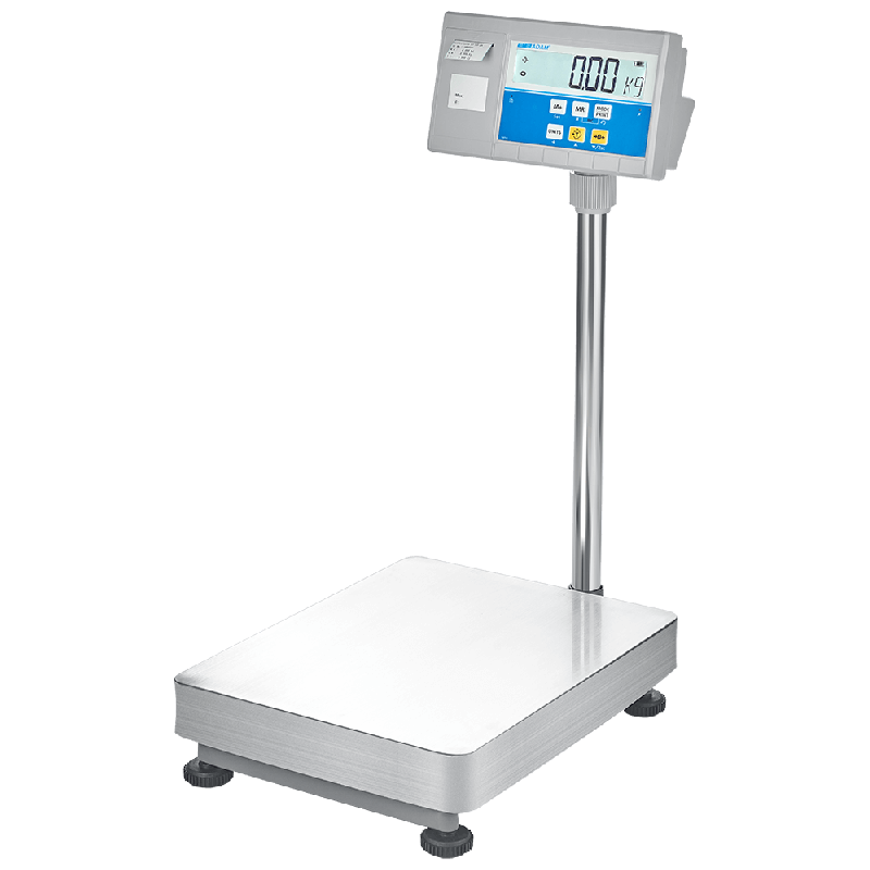 Adam Equipment BKT 660a Floor Scale with Integrated Printer, 660 lb x 0.05 lb