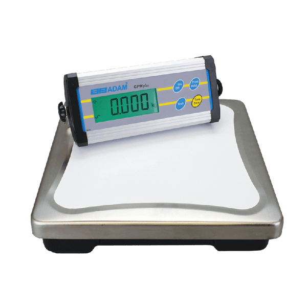 Adam Equipment CPWplus 15 33lb/15kg, 0.01lb/0.005kg, CPWplus Bench Scale - 1 Year Warranty